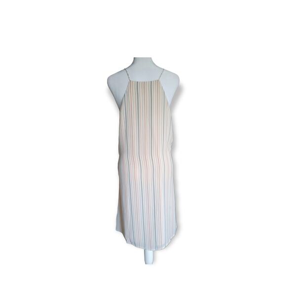 Line & Dot St. Marguerite Dress Small Striped Sleeveless Sheath Knee-Length Chic - Picture 7 of 13